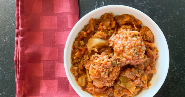 Big Grandma's Cabbage Rolls (Lazy Man Version)