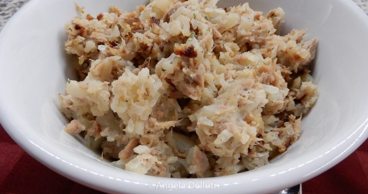 Tuna Cauliflower Skillet