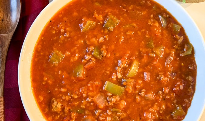 Stuffed Pepper Soup