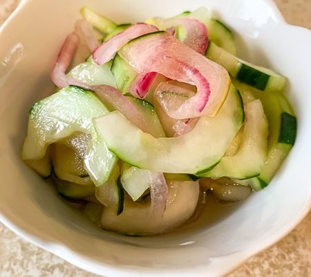 Sweet Cucumber Salad