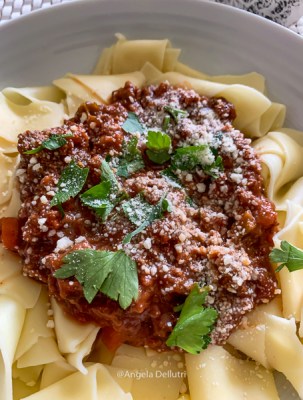 Bolognese Sauce with Papperadelle