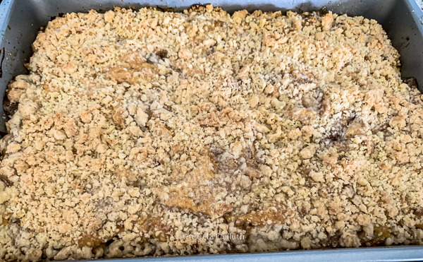 Pumpkin Apple Crumb Cake